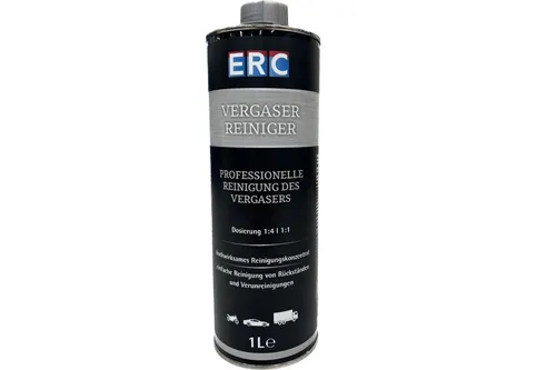 ERC Vergaser-Reiniger - 1 Liter - Effektiver Vergaser-Reiniger für Oldtimer-Motorräder, entfernt Ablagerungen und sorgt für optimale Leistung.