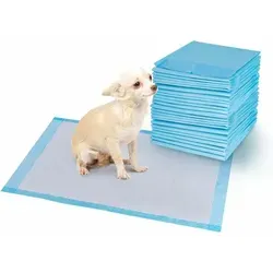 KOMFOTTEU Windeln Trainingsunterlagen 200 Stück, 60 × 60 cm - Praktische Trainingsunterlagen für Hunde und Katzen. Ideal zur Sauberkeitserziehung und für ältere Tiere. Saugfähiges Design mit wasserdichter Folie – perfekt für den täglichen Einsatz.