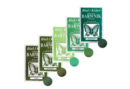 maDDma Kreativset 5 x 10g Batikfarbe Textilfarbe Stofffarbe färben, bitte Farbmix wählen, Grüntöne