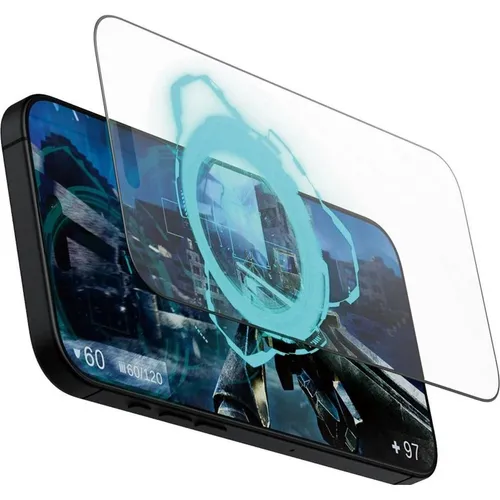 PanzerGlass Gaming Displayschutz für iPhone 16 Pro – Ultra-Wide Fit - Hochwertiger Displayschutz mit Anti-Fingerabdruck- und Anti-Kratz-Funktion. Ideal für Gamer, sorgt für ein optimales Spielerlebnis und schützt das Display zuverlässig.