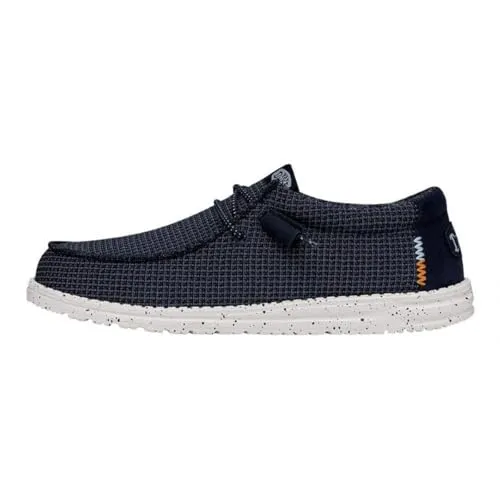 Hey Dude Wally Sport Mesh Sneaker blau 41 EU - Herren-Slipper, leichter und atmungsaktiver Sneaker aus Mesh für optimalen Tragekomfort und sportlichen Look.