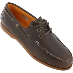 Timberland Herren Bootsschuhe Cedar Bay 2Eye Boat, braun - Größe 49 - Eleganter Timberland Cedar Bay Bootsschuh aus hochwertigem Nubukleder, ideal für Freizeit-Outfits. Handgenähtes Design und nachhaltige Materialien sorgen für Komfort und Langlebigkeit.