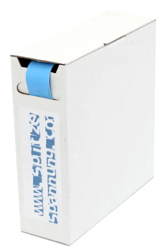 High-Quality Schrumpfschlauch Box 2:1 (D=25,4mm/d=12,7mm) 5m blau JSSRSHQ254-BL