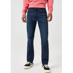 Wrangler Slim-fit-Jeans TEXAS SLIM mit Stretch in Blau 36W/30L - Modische Slim-fit-Jeans aus Denim mit 2% Stretchanteil für optimalen Tragekomfort. Ideal für lässige und stilvolle Outfits.