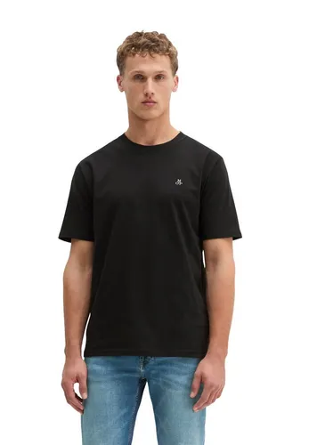 Marc O'Polo Herren T-Shirt aus Bio-Baumwolle, Schwarz - T-Shirts für Herren aus 100 % zertifizierter Bio-Baumwolle, bietet weichen Tragekomfort und ist vielseitig kombinierbar für jeden Anlass.