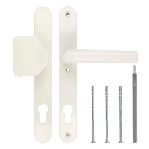 Türgriff/Türdrücker/Türklinke/Drückergarnitur DHS 92mm (Schildbreite 32mm)