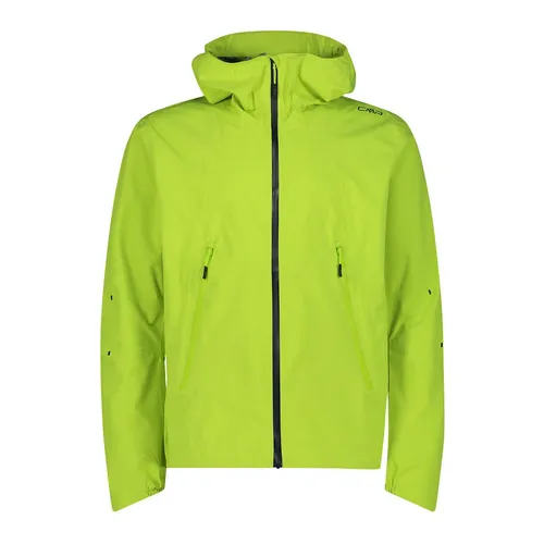 CMP Herren Hoodie Jacke 4XL in Grün - Wasserdichte und atmungsaktive Funktionsjacke mit verschweißten Nähten, perfekt für sportliche Wandertouren.