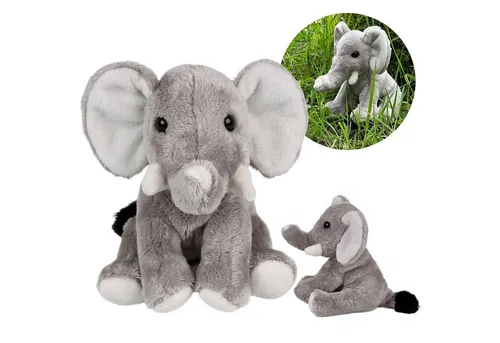 Sarcia.eu Kuscheltier Charlie Bears Elefantenmaskottchen, Cuddle Cubs, 13 Zentimeter