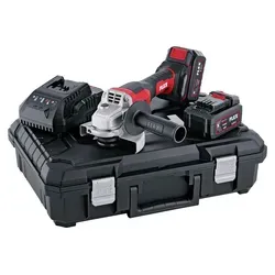 Flex Akku Winkelschleifer L 125 18.0-EC LD Set - Schleifmaschinen, leistungsstarker 18 V Akku Winkelschleifer mit 2x 5,0 Ah Akkus und Lader – ideal für kabelloses Arbeiten.