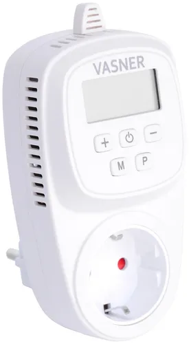 Vasner Raumthermostat VUT35, elektronisch, für Infrarotheizung, Steckdosenthermostat, programmierbar