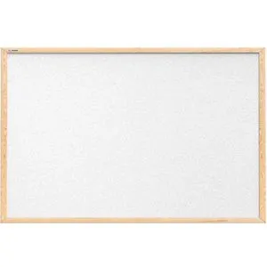 ALLboards Pinnwand 100 x 80 cm aus Naturkork in weiß von ALLboards