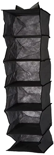 axentia Hängeaufbewahrung Sofia aus Vlies, Schrankhänger mit 6 Fächern