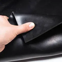 ANRO Gummimatte Schutzmatte 100cm breit, 3mm stark – Vielseitige Bodenmatte in Schwarz