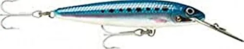 Rapala - Countdown Magnum Angelköder - Angelzubehör mit Abachiholz-Konstruktion - Salzwasser Spinnköder - Lauftiefe 3.6-4.2m - Fischköder 9cm, 17g - Hergestellt in Estland - Blue Sardine