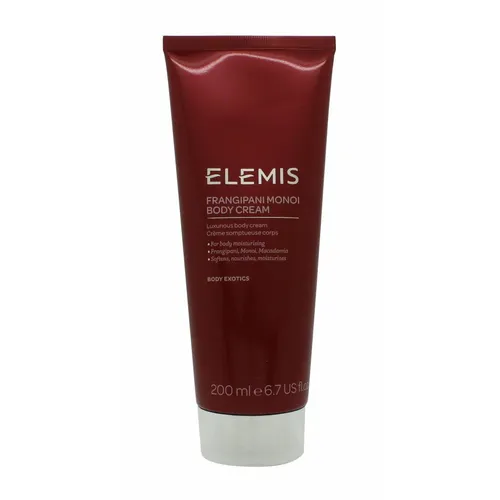 Elemis Frangipani Monoi Body Cream 200ml - Tagespflege mit luxuriöser Frangipani Monoi Body Cream, spendet intensive Feuchtigkeit und verwöhnt die Haut mit einem exotischen Duft.