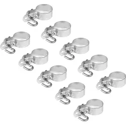 Alberts 836283 Schelle für Geflechtspannstäbe | feuerverzinkt | 10er Set