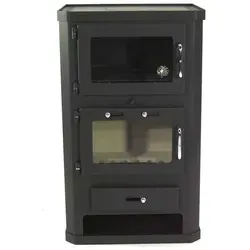 Apex Kaminofen 10kW mit Backfach und Herdplatte