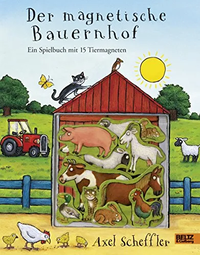 Der magnetische Bauernhof: Ein Spielbuch mit 15 Tiermagneten - Freizeit, Haus & Garten - Entdecken Sie mit 15 Tiermagneten die faszinierende Welt des Bauernhofs und fördern Sie spielerisch die Kreativität von Kindern.