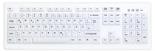 Active Key AK-C8100F USB Tastatur, QWERTZ, Weiß