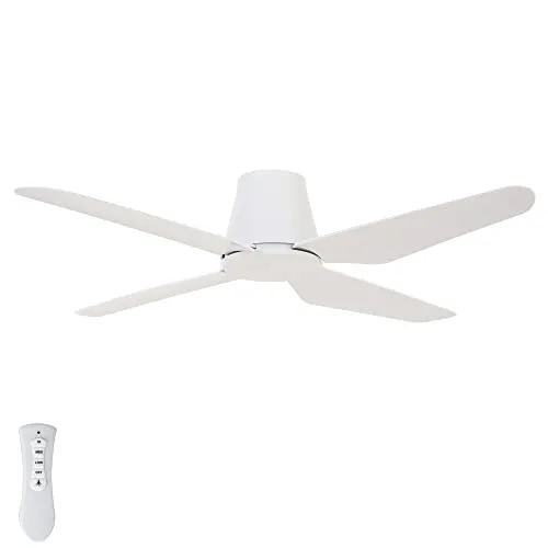 Lucci AIR Aria CTC Deckenventilator 122cm mit Fernbedienung - Ventilator für Räume bis 20m², energieeffizient mit Sommer-Winter-Funktion für optimale Luftzirkulation und Heizkostensparen.