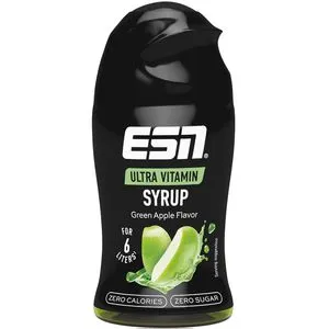 ESN Sirup Ultra Vitamin Syrup Green Apple, zuckerfrei, für ca. 6 Liter Fertiggetränk, 65ml