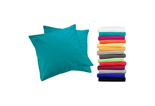 MOON Heimtextilien Kissenbezug / Seitenschläferkissenbezug 2er Pack MOON-Luxury Linon 100% Baumwolle, Linon