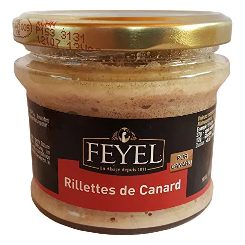 Feyel Entenrillettes 170g Glas