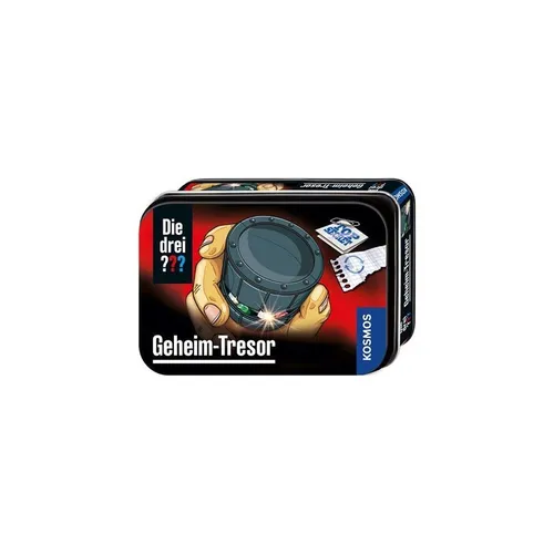 Kosmos-632328 GeheimTresor NEU OVP Die drei  GeheimTresor kl DoseHersteller Num