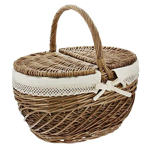 Frank-Flechtwaren Einkaufskorb 102441 Picknickkorb von Frank Flechtwaren