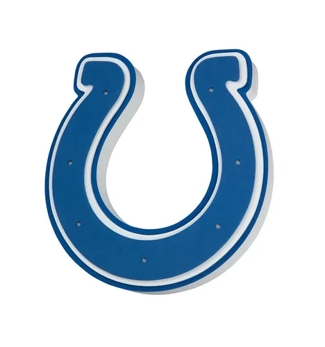 Produktbild NFL Indianapolis Colts 3D Foam Logo Schild für Wand