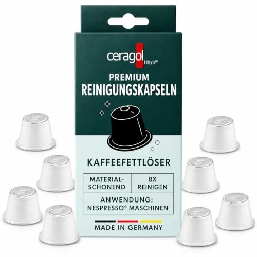 ceragol Reinigungskapseln für Nespresso Kapselmaschine