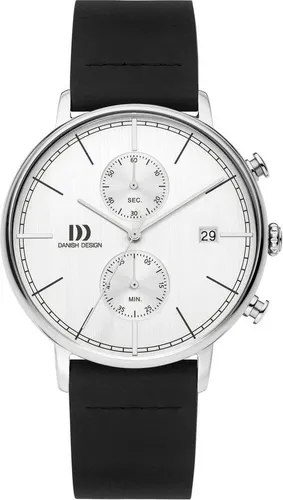 Danish Design Chronograph Chronograph Edelstahl ⌀42mm Lederband KOLTUR CHRONO II Chronographen