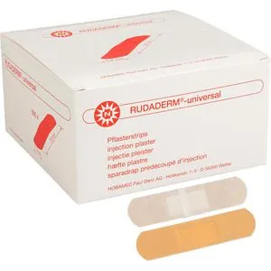 Nobamed Pflaster Rudaderm Universal, 500 Strips, wasserfest, sensitiv, 7,6 x 1,9cm