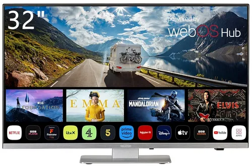 Reflexion LDDX32iBT LCD-TV 32 Zoll Full HD Smart TV in silber von Reflexion