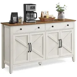 VASAGLE Küchenschrank Sideboard mit Schubladen