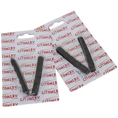 Stück Bremsbeläge Gummis Bremsschuhe V-Brake 72mm für Shimano XTR Deore XT neu 4