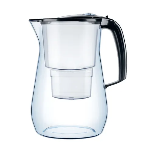 AQUAPHOR ONYX Trinkwasserfilterkanne schwarz in schwarz von AQUAPHOR