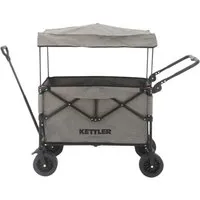 Kettler Bollerwagen EASY – Faltbar mit Bremse & Verstellbarem Griff