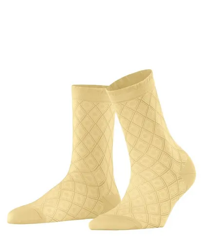 FALKE Socken Argyle Charm (1-Paar) mit grafischem Design