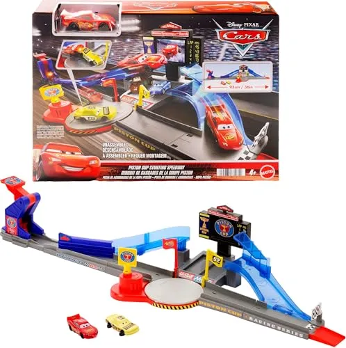 Cars Pixar Piston Cup Stunt Trackset