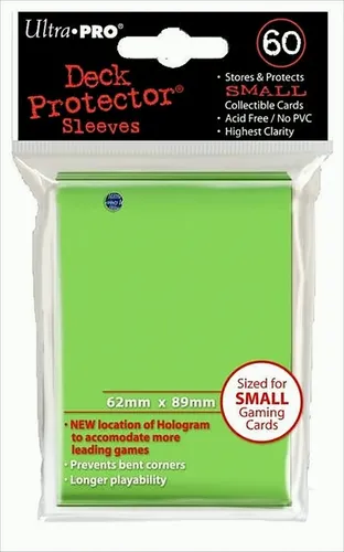 Ultra Pro - Lime green Protector small (60)