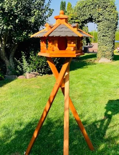 DARLUX Vogelhaus mit Futterspender von DARLUX