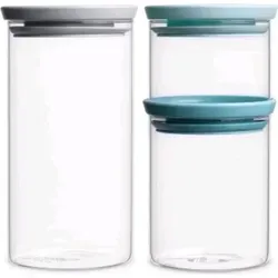 Brabantia Stapelbarer Glasbehälter mit Deckel von Brabantia