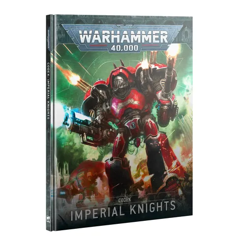 Warhammer 40k Codex Imperial Knights Regelbuch Englisch Neu in rot von Games Workshop