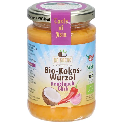 Dr. Goerg Bio-Kokos-Würzöl Knoblauch Chili