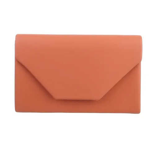 Ital-Design Clutch Kleine, Damentasche abendtasche schultertasche in Beige