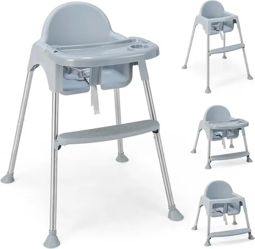 COSTWAY 4 in 1 Babyhochstuhl