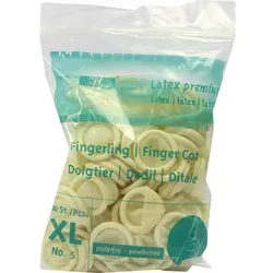 Fingerling Latex Gr.5 extra large 100 St