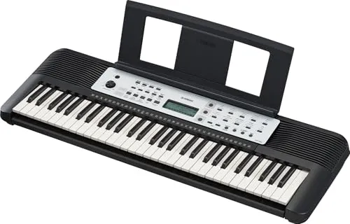 Yamaha YPT-280 Keyboard mit 61 Tasten (Schwarz)