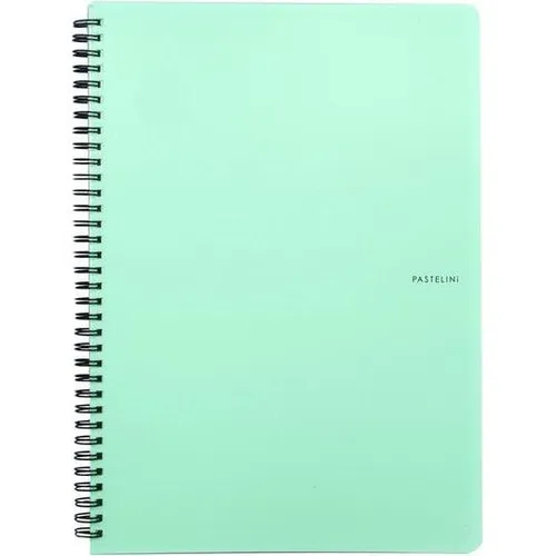 Produktbild KARTON P+P Pastelini Twin wire A5 PP grün